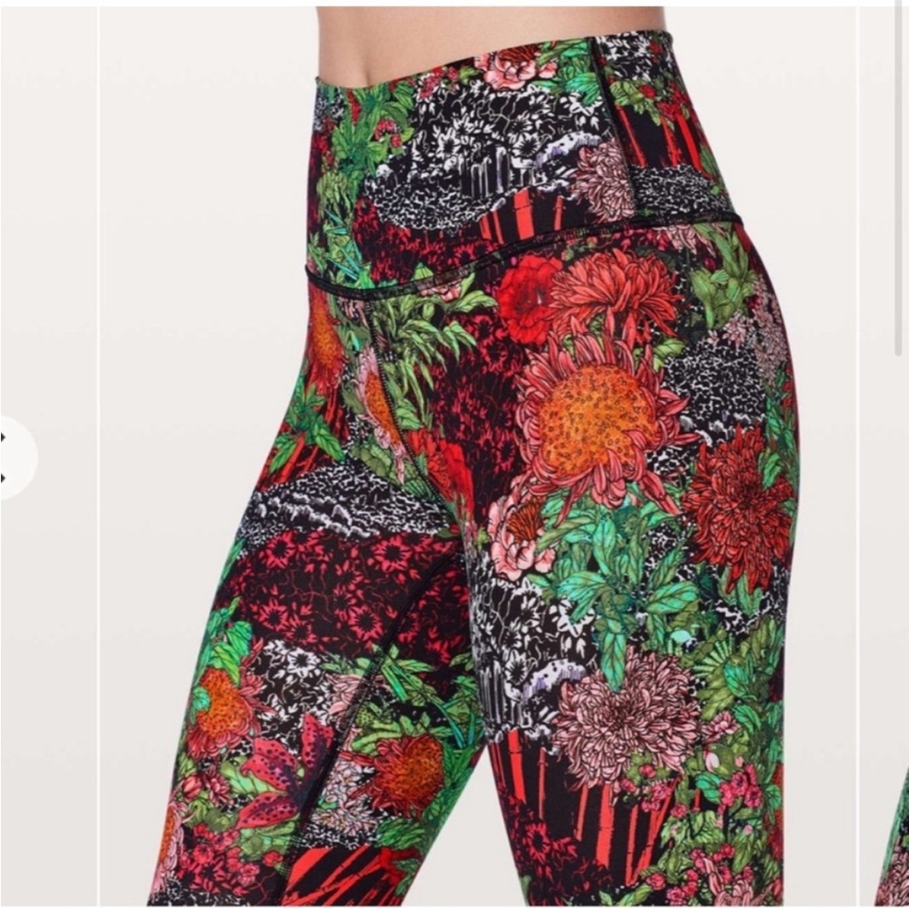 ⚜️ Lululemon athletica Multicolor Floral Leggings